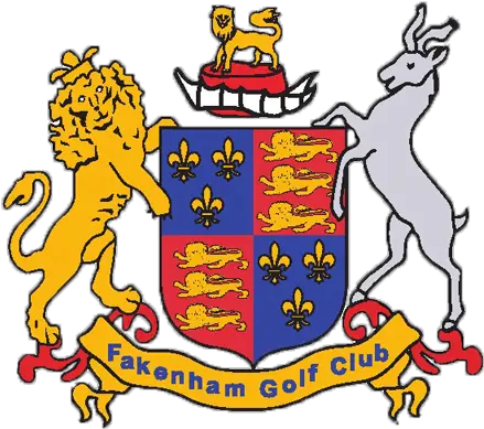  The Fakenham Golf Club History Commenced In 1889 Crest Png Golf Club Transparent