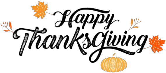  Happy Calligraphy Png Happy Thanksgiving Png