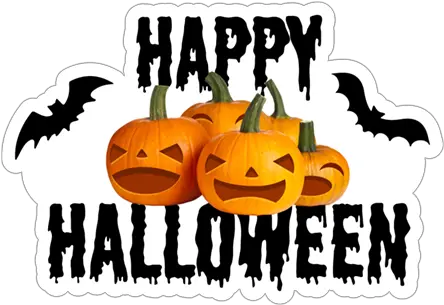  Download Happy Halloween Happy Halloween Clipart Black And Png Happy Halloween Transparent Background