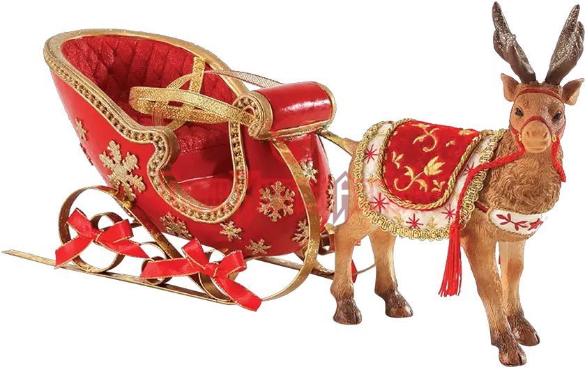  Download Santa Sleigh Reindeer Png Possible Santa Claus Sleigh Png