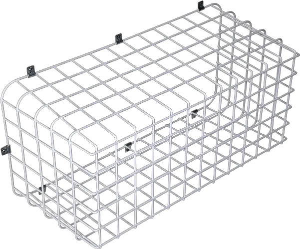  Emergency Lighting Cages Mesh Png Steel Cage Png