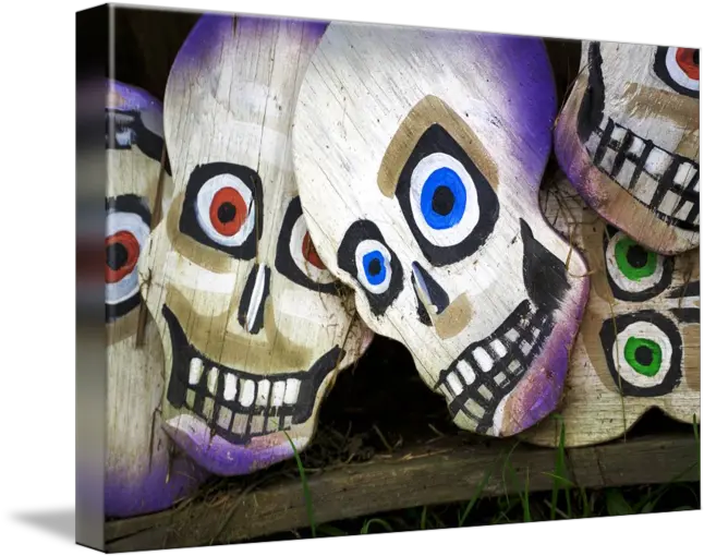  Skull Faces For Day Of The Dead By Phil Cardamone Smile Png Day Of The Dead Png