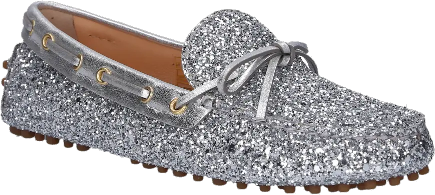  Car Shoe Moccasins Kdd006 Glitter Silver Round Toe Png Dunhill Icon For Men