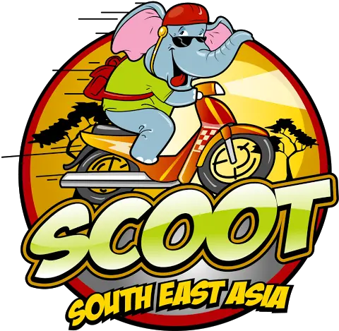  Scoot South East Asia Sightseeing Tour Agency Motorcycling Png Scoot Logo