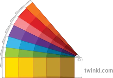  Paint Colour Palette Swatch Sample Horizontal Png Paint Swatch Png