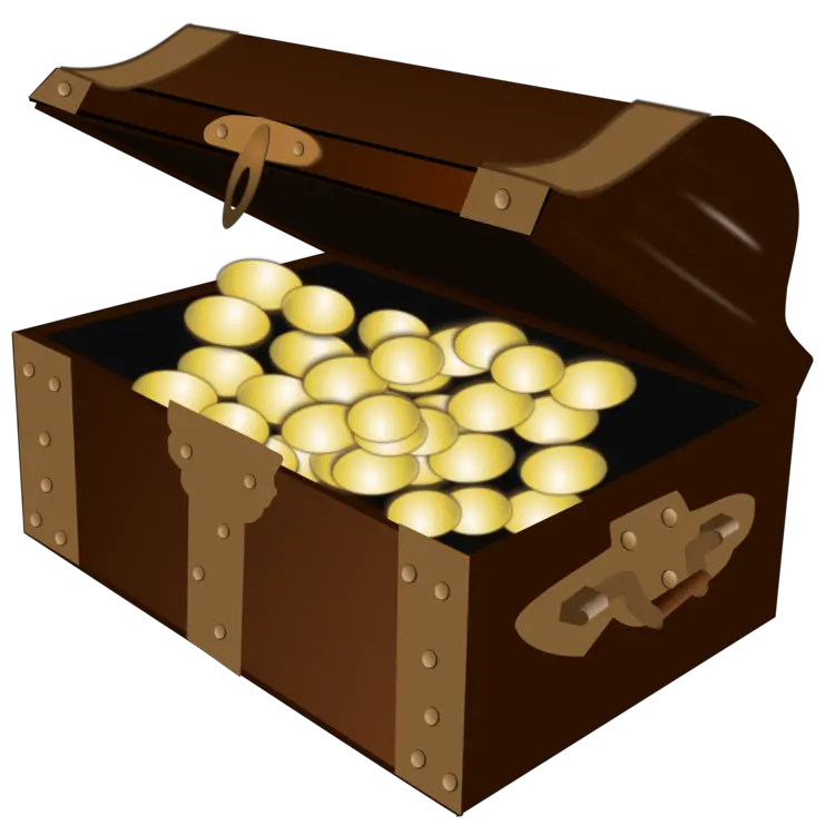  Treasure Chest Gold Treasure Chest Royalty Free Png Chest Png