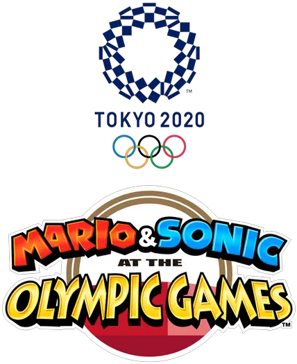  Mario U0026 Sonic Mario Sonic At The Olympic Games Png Mario Logo Transparent