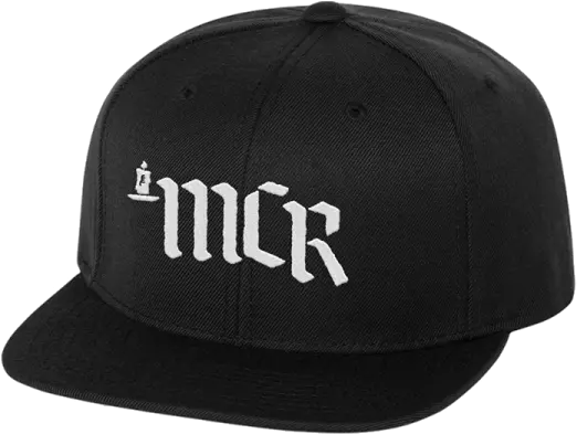  Mcr Candle Logo Snapback Hat North Face Hat Black Png My Chemical Romance Transparent