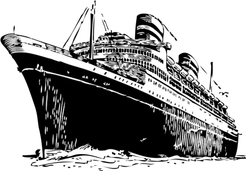  Sinking Of The Rms Titanic Photo Ships Black And White Png Titanic Png