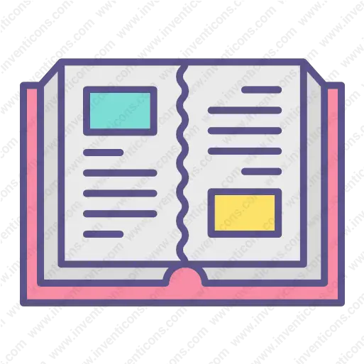  Download Open Book Vector Icon Inventicons Png Rule