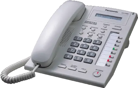  Kx Panasonic Kx T7665 Png Telephone Transparent