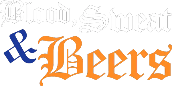  Blood Sweat Beers Old English Letter B Png Blood Trail Png