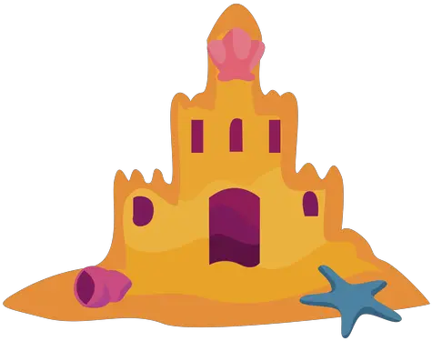  Transparent Png Svg Vector File Castelo De Areia Desenho Png Sand Castle Png