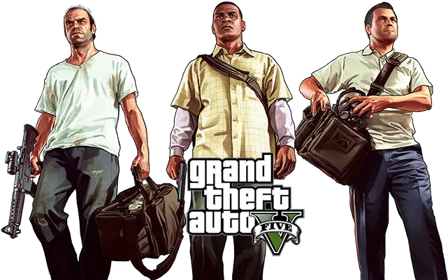  Gta 5 Grand Theft Auto V Download Pc Gta V Characters Png Grand Theft Auto 5 Logo