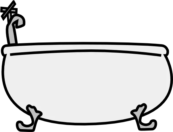  Tub Png Black And White Transparent Tub Clipart Black And White Tub Png