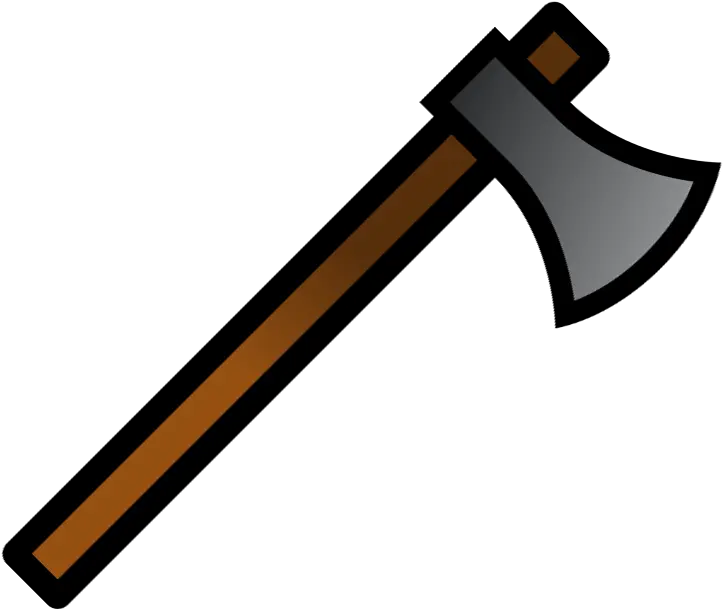  Ax Clipart Wood Axe Transparent Free For Surviv Io Melee Weapons Png Axe Transparent Background