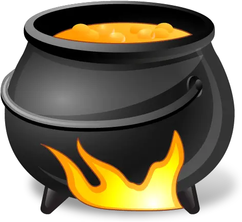  Cauldron Icon Vista Halloween Emoticons Softiconscom Caldeirão Png Witch Png Icon