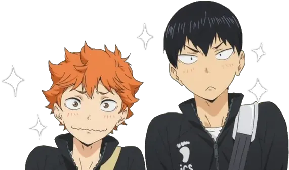  Fantakoi Hinata Y Kageyama Gif Png Haikyuu Png