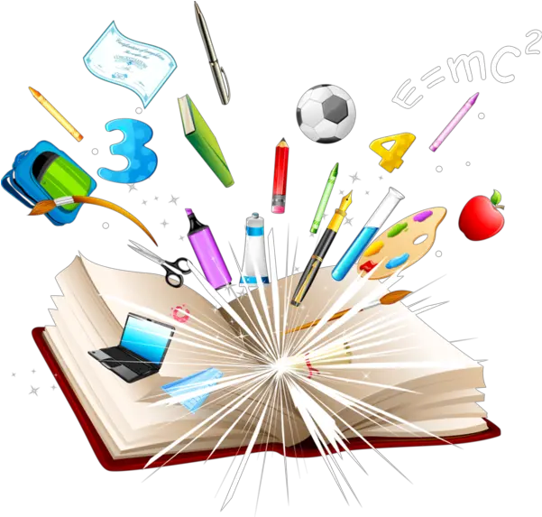  Gratis Png Clipart Crayon Journal School Materials School Supplies Png