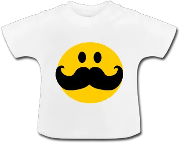  Smiley Face With Mustache Clipart Best Short Sleeve Png Mustache Icon For Facebook