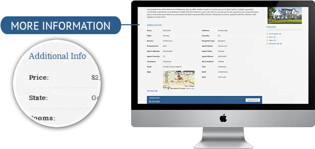 Mj Estate By Dasinfomedia Themeforest Php Png Real Estate Listing Info Icon