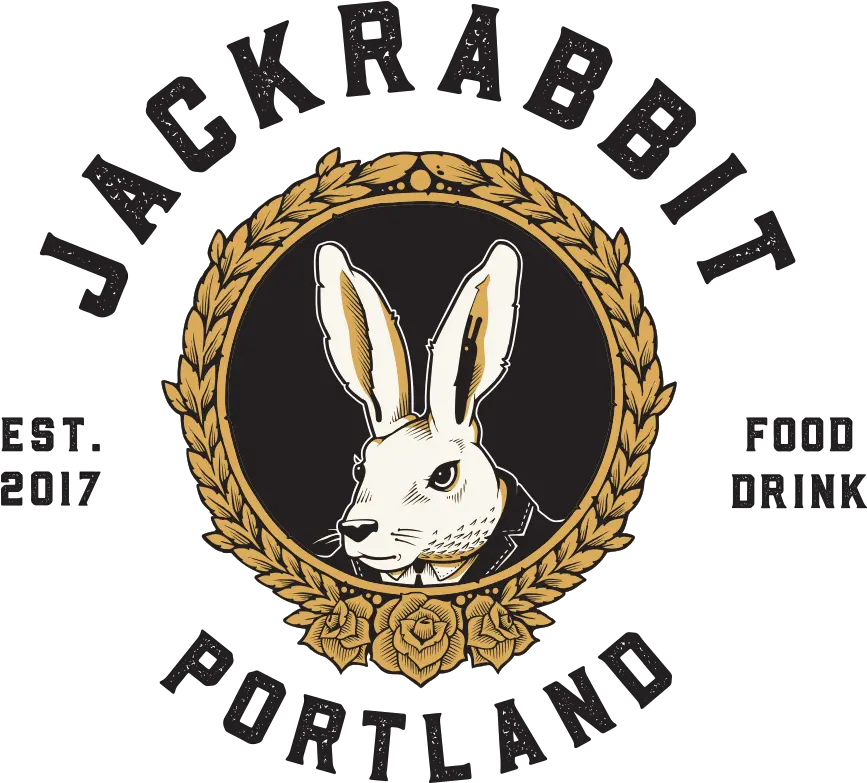  Jackrabbit Pdx Downtown Portland American Cuisine Chris Jackrabbit Portland Logo Png Rabbit Logo