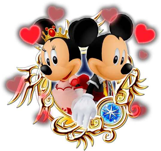  Download Mickey Minnie Vd Ver Kh3 Sora Second Form Png Mickey And Minnie Png