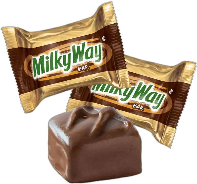  Mini Milky Way Bars Transparent Png Stickpng Mini Milky Way Calories Bar Png