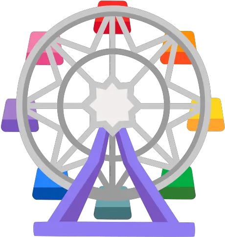  Ferris Wheel Emoji Ann Berry Wheelhouse Png Ferris Wheel Icon