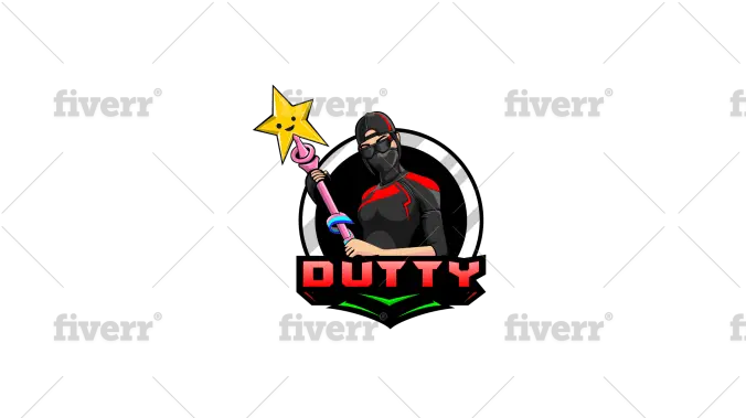  Logo Design Fictional Character Png Streamer Logo