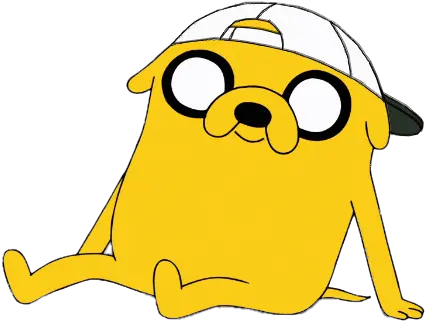  Adventure Time Jake With White Cap Jake From Adventure Time Png Adventure Png