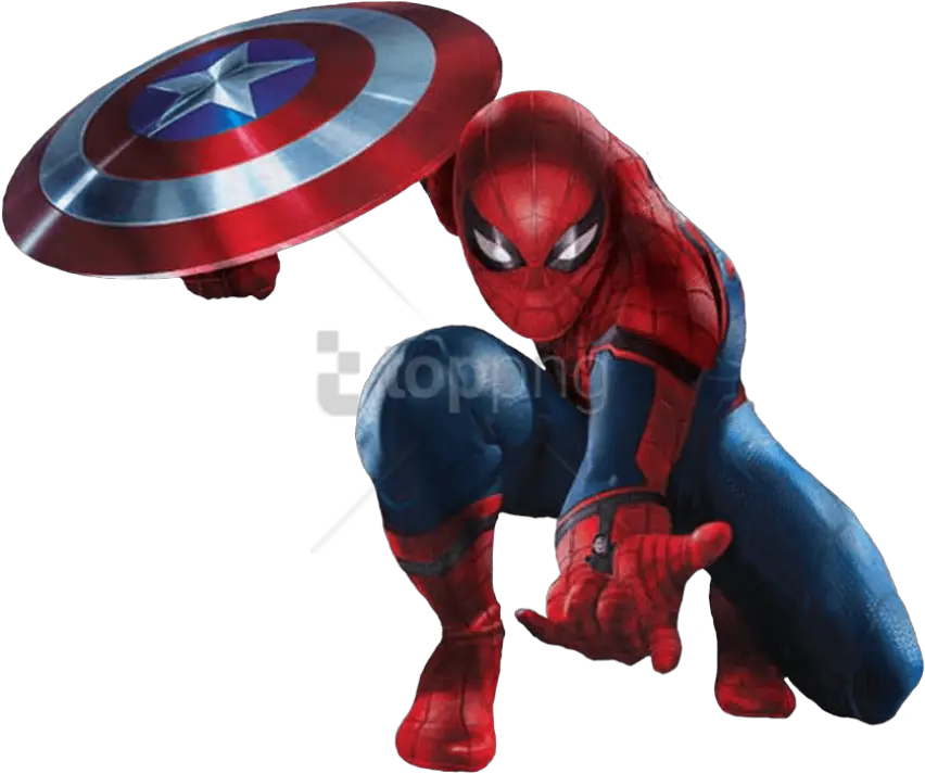  Download Spiderman Shield Clipart Png Photo Captain America Civil War Spider Man Png Spiderman Clipart Png