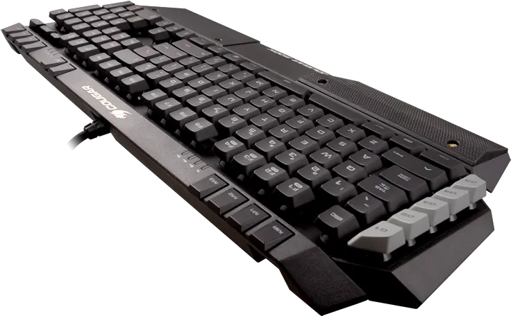  Cougar Membrane Gaming Keyboard 500k Computer Keyboard Png Gaming Keyboard Png