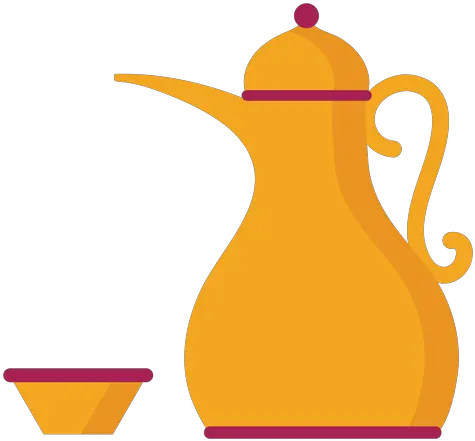  Teapot Kettle Coffee Pot Tea Bowl Flat Desenho Bule De Chá Png Teapot Png