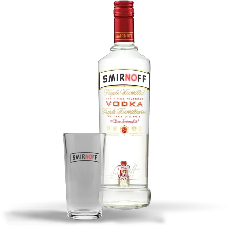  Vodka Png Smirnoff Red Vodka 750ml Vodka Transparent