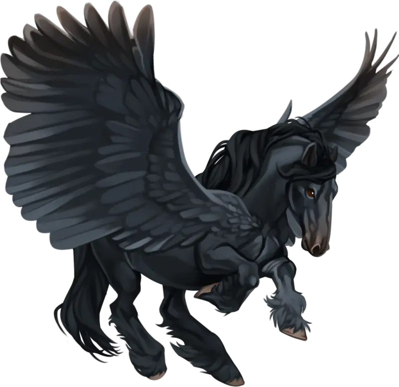  Pegasus Png Image Pegaso Negro Png Pegasus Png