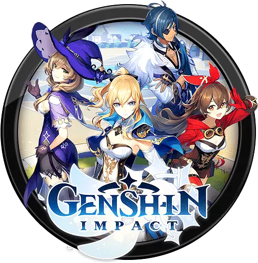  Genshin Impact Circle App Icon Icon Genshin Impact Png App Icon Background