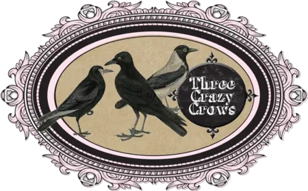  Three Crazy Crows American Crow Png Crow Silhouette Png