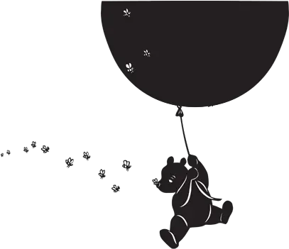  Pooh Bear Silhouette Pooh Bear Silhouette Png Bear Silhouette Png