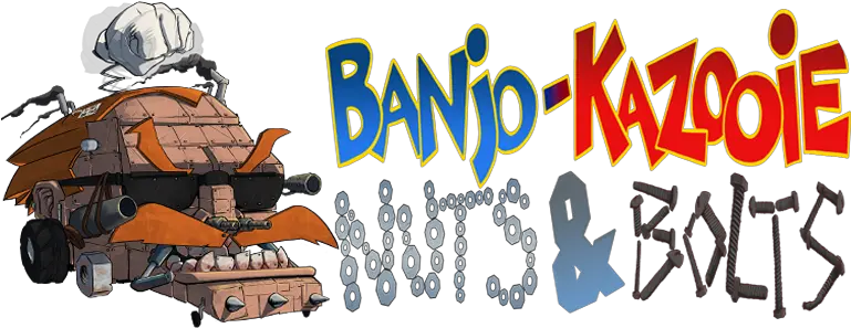  Nuts Bolts Alphabet Banjo Kazooie Nuts And Bolts Logo Fail Png Banjo Kazooie Png