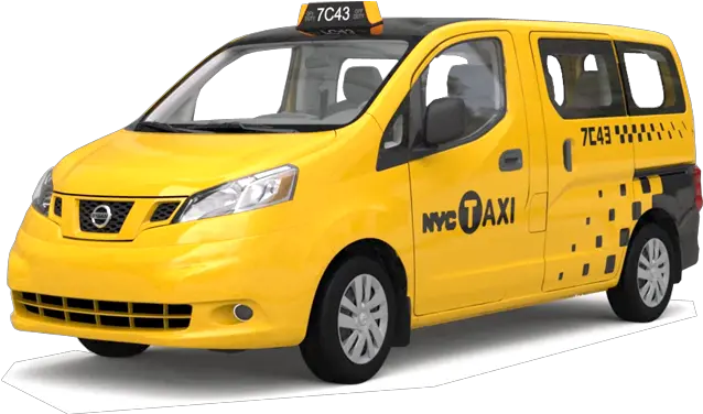  Taxi Png Nissan Nv200 Taxi Png Cab Png