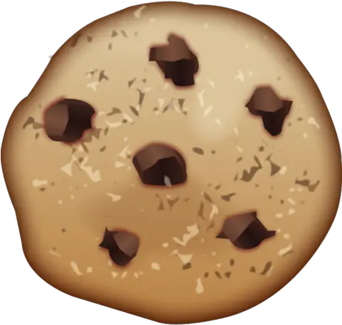  Chocolate Chip Cookie Emoji Cookie Emoji Png Skull Emoji Transparent