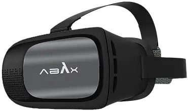  3d Vr Headset Black Abyx Casque 3d Telephone Png Vr Headset Png