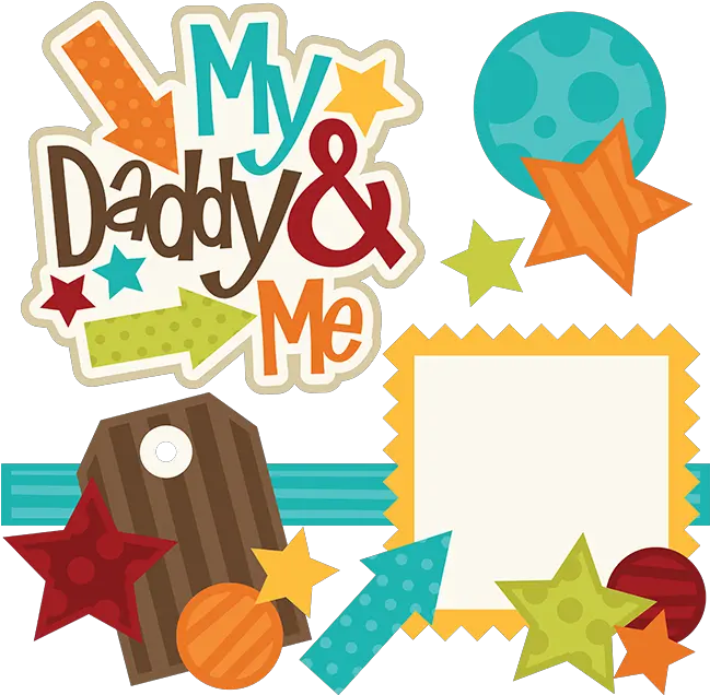  My Daddy U0026 Me Svg Files For Scrapbooking Family Cut Scrapbook Clipart Family Png Dad Png