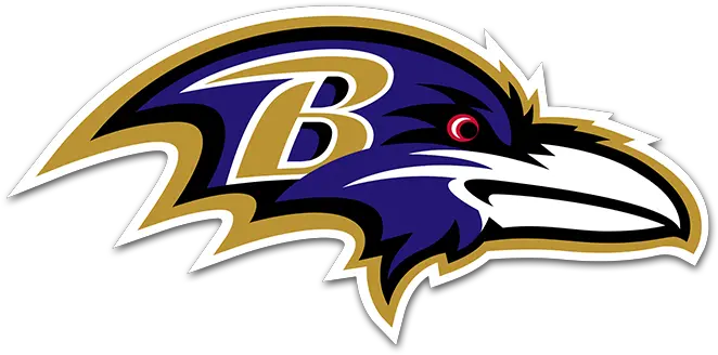  Nfl Logo Stickers U0026 Car Decals Officially Licensed Car Baltimore Raven Png Philadelphia Eagles Logo Transparent