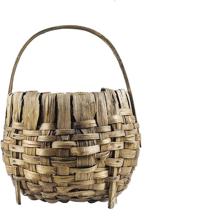  Antique Handmade Split Oak Egg Basket U2014 Wilderness Trading Co Storage Basket Png Picnic Basket Png