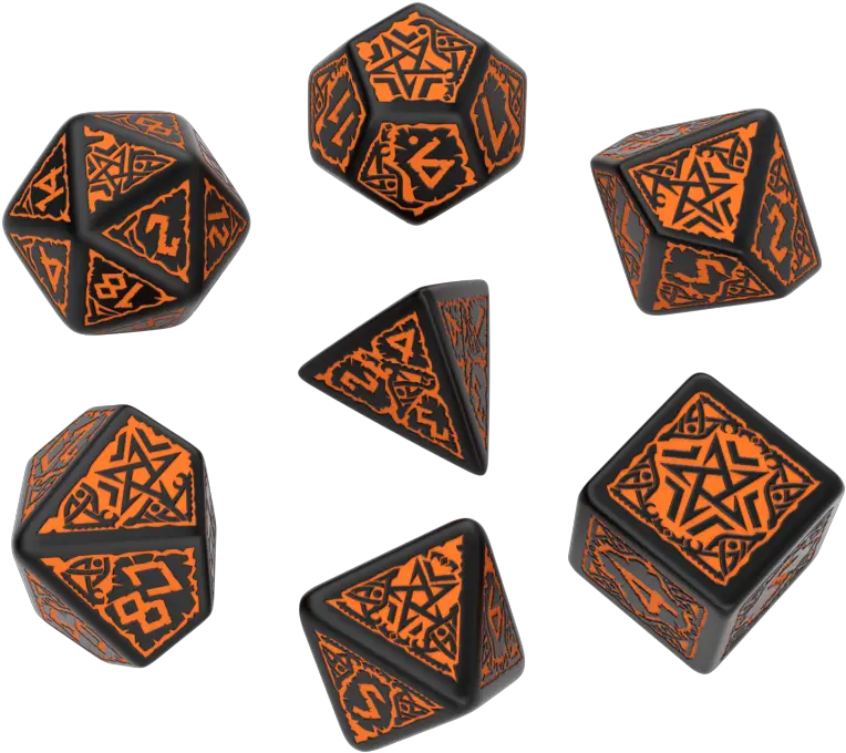  Pathfinder Hellu0027s Vengeance Dice Set 7 Pathfinder Spat69 Pathfinder Wrath Of The Righteous Dice Png Dnd Dice Png