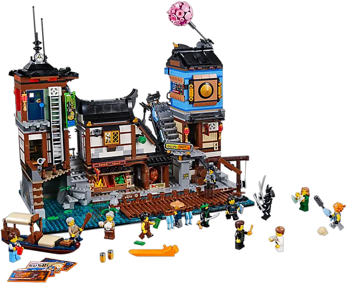  Ninjago City Docks Kiddiwinks Online Lego Shop Lego Ninjago City Docks Png Ninjago Png