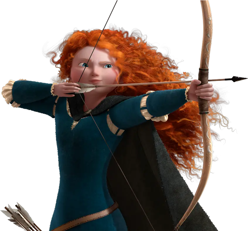  Download Hd Ginger Heads Images Merida Wallpaper And Merida Bow And Arrow Png Disney Characters Transparent Background