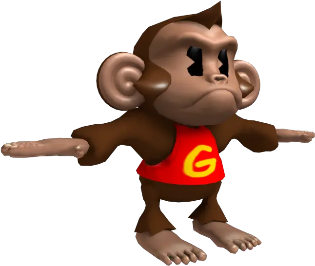  Gamecube Super Monkey Ball 2 Gongon The Models Resource Gongon Super Monkey Ball 2 Png Gon Png